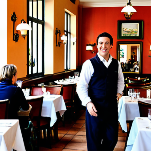 Home 5 푸드 서비스 품질 향상 방법 - Welcoming Restaurant Ambiance**
"A brightly lit and inviting French bistro during the day, fully cl...